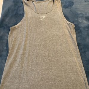 Grey gymshark tank